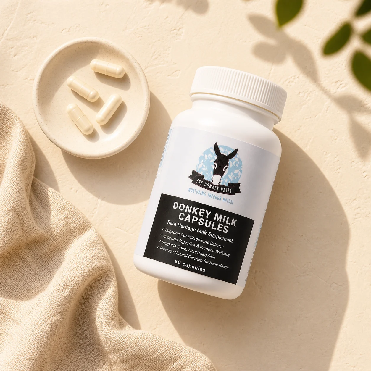 Donkey Milk Capsules – 60 Capsules Gallery Thumbnail