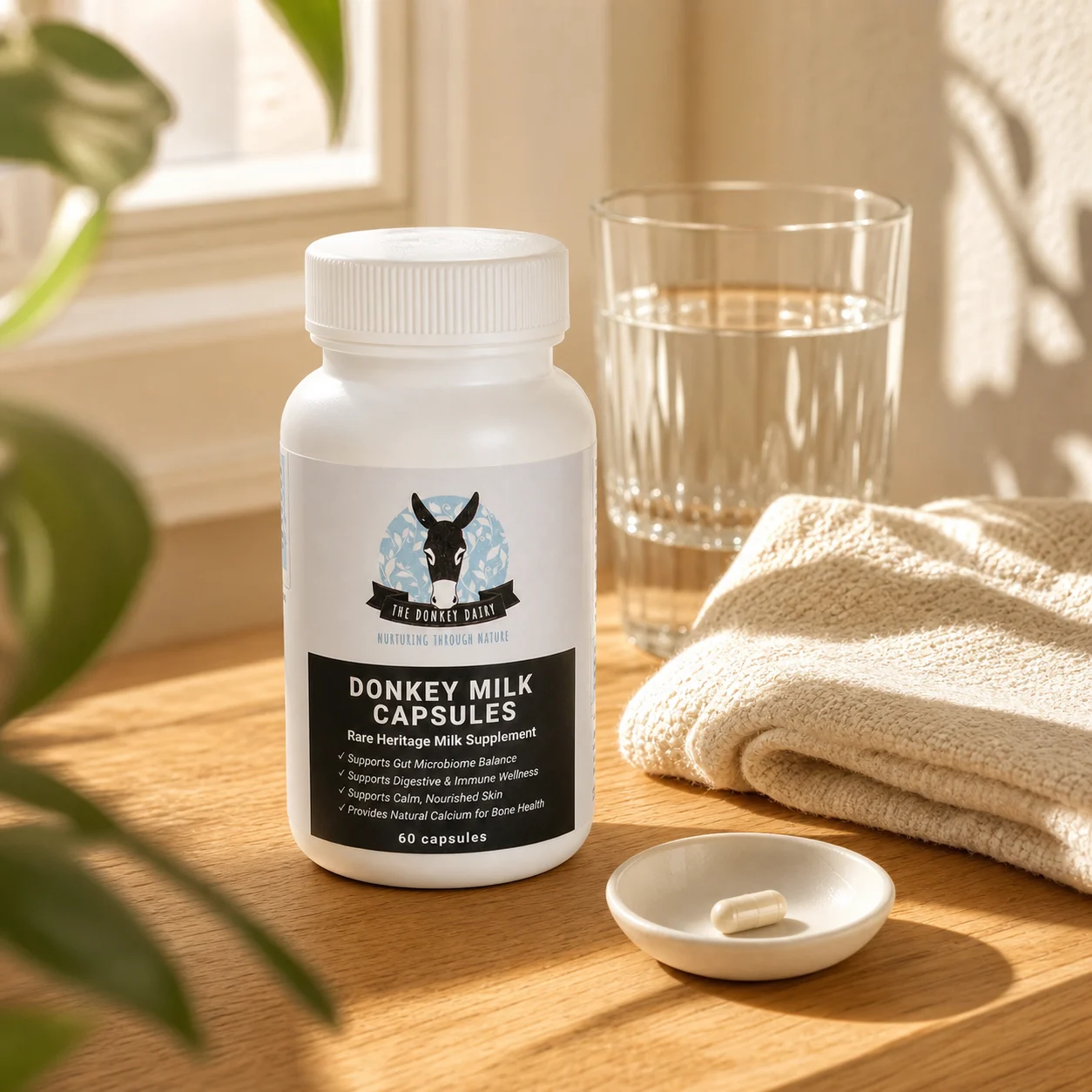 Donkey Milk Capsules – 60 Capsules Gallery Thumbnail